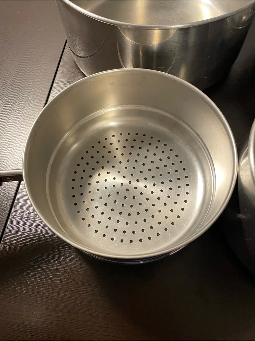 Classic Stainless Steel Saucepan and Stockpot Set - Silver